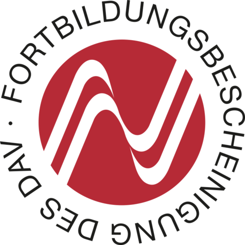 Fortbildungsbescheinigung des DAV